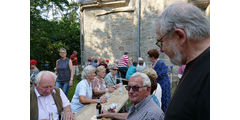 Nachfeier des Mährisch-Neustädter Wachsstockfestes an der Weingartenkapelle (Foto: Karl-Franz Thiede)